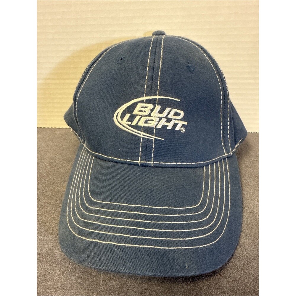 Bud Light Hat Strap Back Has A Stain NWOT